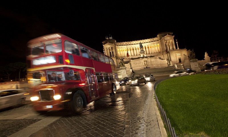 Noleggio Bus Inglese a Roma